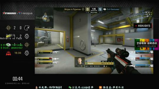 EG vs NIP 标题太短 2019-10-23 00点场