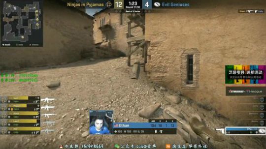 EG vs NIP 标题太短 2019-10-22 22点场