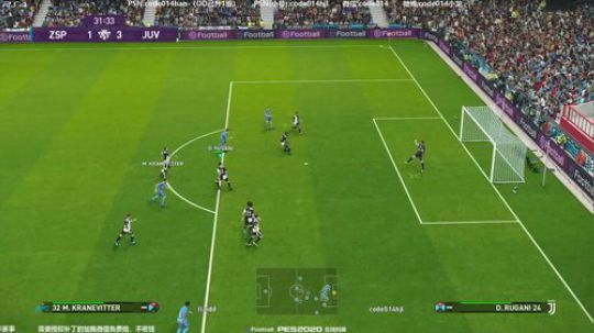实况足球PS4 pes2020 打个od也遇到卡网的