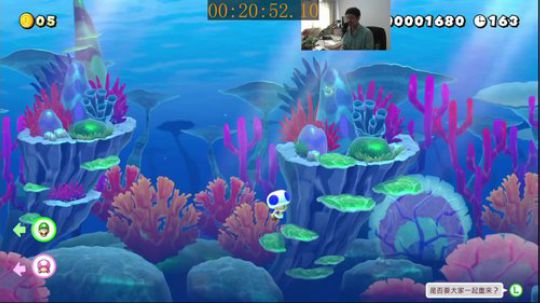 我在斗鱼看I美神I直播马里奥制造