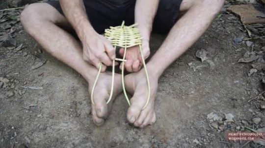 【原始技术合集】澳洲小哥徒手建造  28、凉鞋