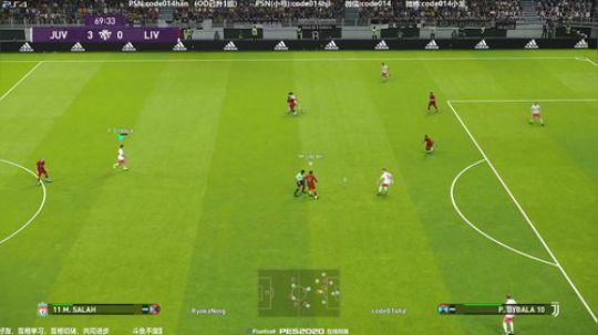 pes2020 实况足球 PS4在线对战 2019-10-26 21点场