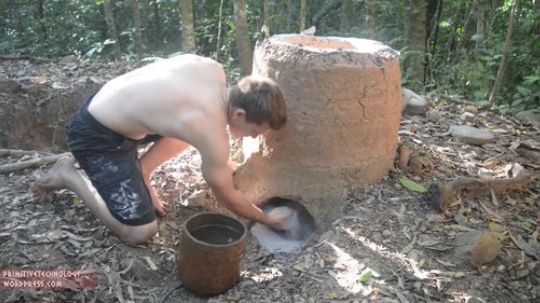 【原始技术合集】澳洲小哥徒手建造  39、草木灰水泥