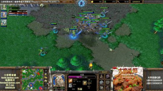 我在斗鱼看大帝LioN直播魔兽争霸