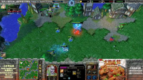 我在斗鱼看大帝LioN直播魔兽争霸