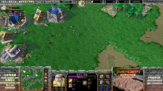 我在斗鱼看大帝LioN直播魔兽争霸