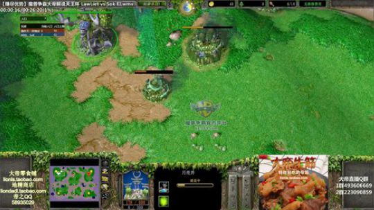 我在斗鱼看大帝LioN直播魔兽争霸