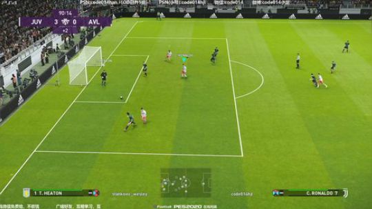 pes2020 实况足球 PS4在线对战 2019-10-31 22点场