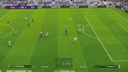 pes2020 实况足球 PS4在线对战 2019-10-30 21点场