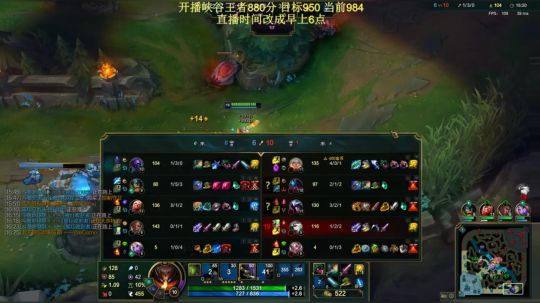 峡谷之巅王者局上单，有shy味了? 2019-11-01 12点场