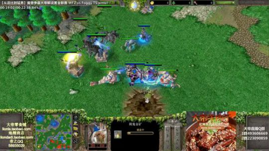 我在斗鱼看大帝LioN直播魔兽争霸