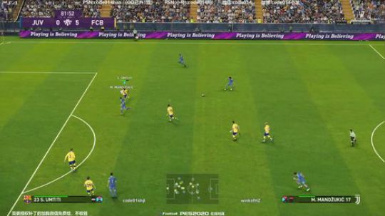 pes2020 实况足球 PS4在线对战 2019-11-01 21点场