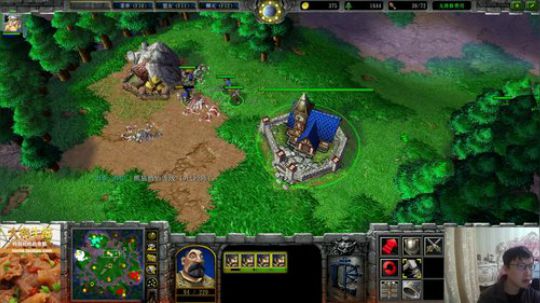 我在斗鱼看大帝LioN直播魔兽争霸