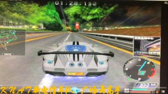 飚车世界电信二VOLVOOO5试跑B区线路展示2