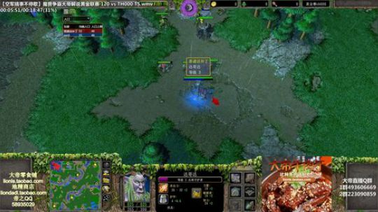 我在斗鱼看大帝LioN直播魔兽争霸