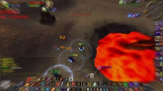 1区黑曜石之锋术士-自然之风，野外PVP燃烧平原1V3视频