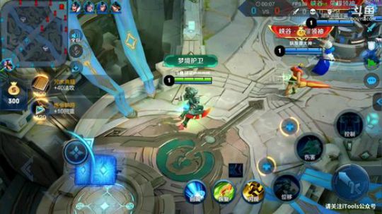 我在斗鱼看林蒙m直播王者荣耀