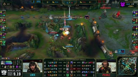 我在斗鱼看英雄联盟赛事直播英雄联盟