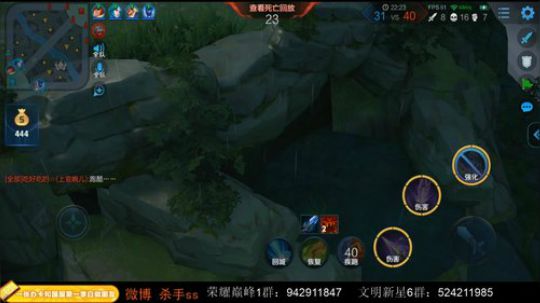 我在斗鱼看不可一世杀手直播王者荣耀