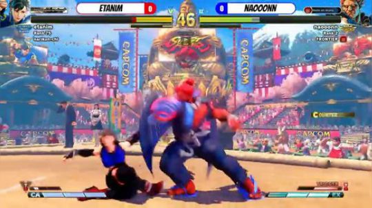 Naooonn (豪鬼) VS  Etanim (春丽）