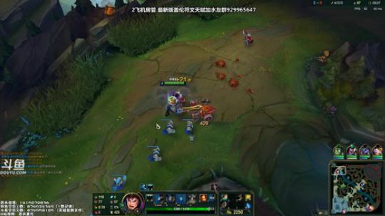 上单盖伦对鳄鱼高地1打5直接5杀