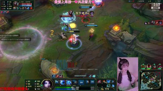 黑色水友赛 风女奶妈教学 峡谷钻1局 2019-11-09 17点场