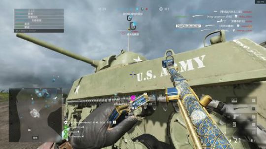 【BFV】这个坦克。。。好憨憨啊~嘿嘿~