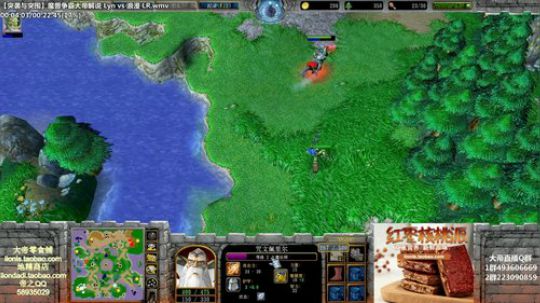 我在斗鱼看大帝LioN直播魔兽争霸