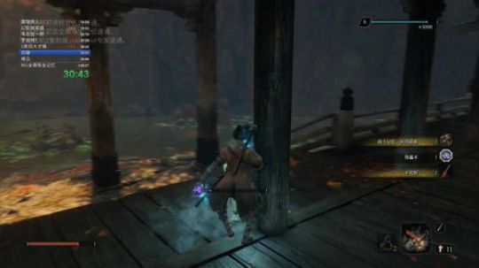 只狼有限邪道全佛珠全记忆速通IGT1h29m19s