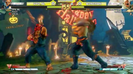 崩酱（老沙） VS UYU_NL（豪鬼）
