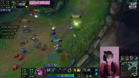 峡谷钻1 风女奶妈猫咪教学 2019-11-14 18点场