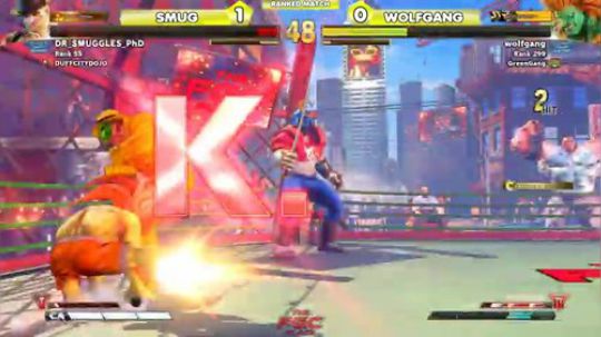 SMUG（G） VS WOLFGANG（狮子）