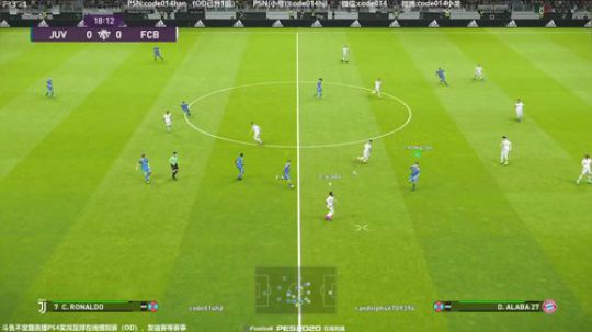 实况足球PS4pes2020 对面踢法值得借鉴