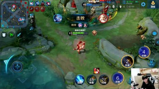 我在斗鱼看DL丶拖米直播王者荣耀