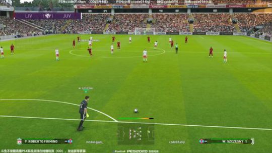 pes2020 实况足球 PS4在线对战 2019-11-15 22点场
