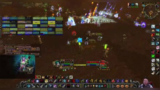 魔兽世界怀旧服：野外组团打游击，依然能被团灭！这场面太壮观了