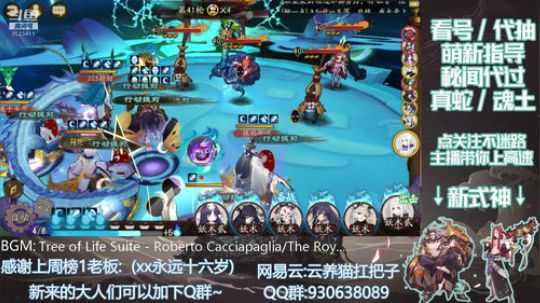 看号/萌新指导/代抽 记得送荧光棒续牌子 2019-11-16 18点场