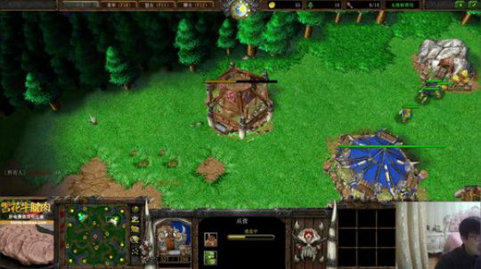 我在斗鱼看大帝LioN直播魔兽争霸