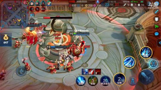 我在斗鱼看林蒙m直播王者荣耀