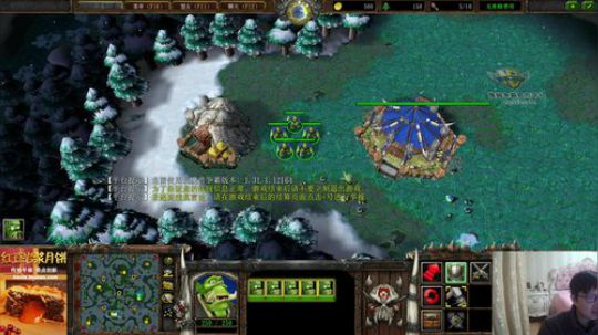 我在斗鱼看大帝LioN直播魔兽争霸