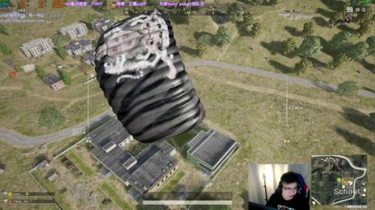 我在斗鱼看pigff直播绝地求生