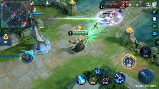 我在斗鱼看林蒙m直播王者荣耀