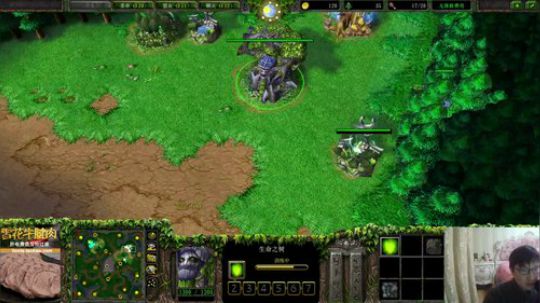 我在斗鱼看大帝LioN直播魔兽争霸