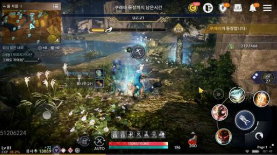 黑色沙漠手游女拳/剑灵革命/天堂2M 2019-11-24 01点场