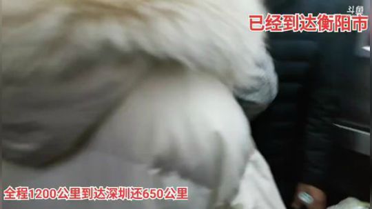 徒步深圳第18天到达衡阳市。 2019-11-26 21点场