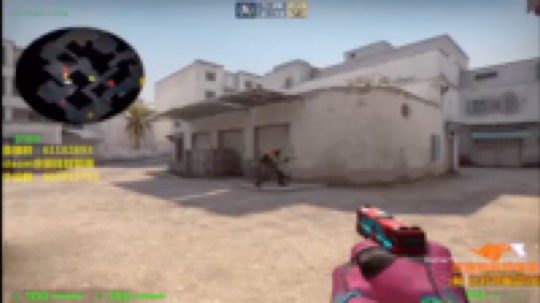 一个非常简单的手枪局1V5残局ACE