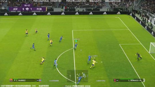 pes2020 实况足球 PS4在线对战 2019-11-27 21点场