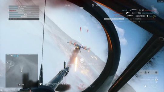 [BFV]机尾重机枪厉害~！+山洞导弹就是爽啊~