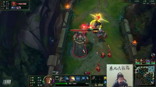 我在斗鱼看东北大鹌鹑直播英雄联盟