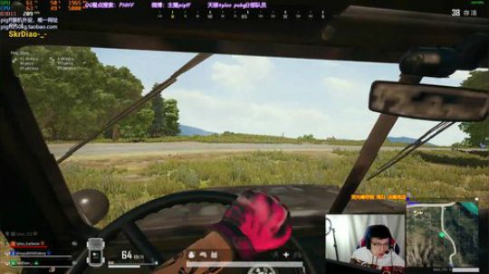 我在斗鱼看pigff直播绝地求生